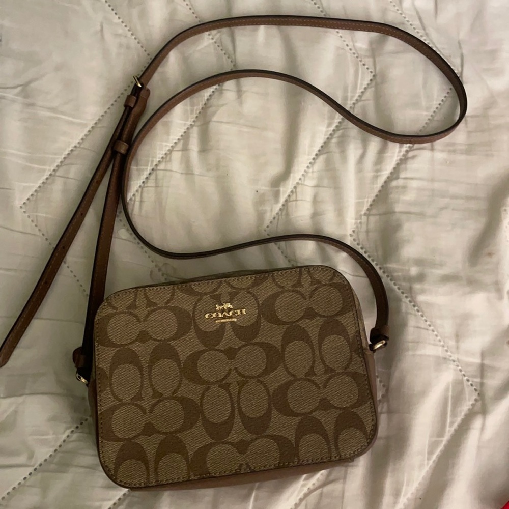 Brown Coach Crossbody Bag
